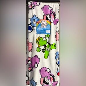 Care bear back to school throw blanket